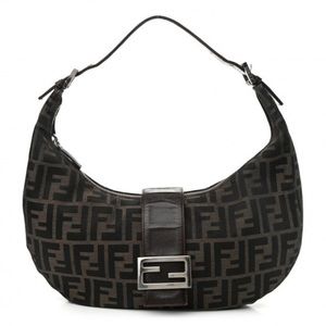 FENDI Zucca Hobo Tobacco (Authenticated)